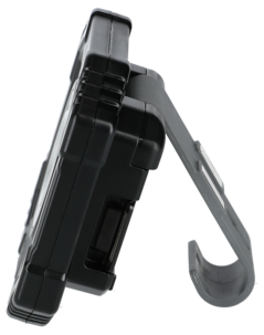 Batteridrevet LED-arbeidslampe med magnet og krok