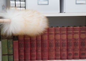 Sini dammvippa lammull, 48 cm