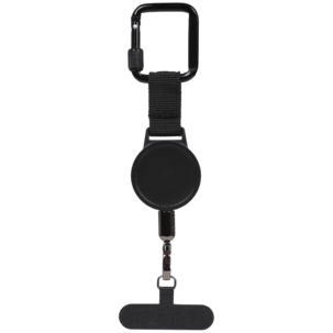Uttrekkbart mobilbånd med karabinkrok, 60 cm