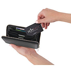 Pankki- ja luottokorttisuojus SkimSafe