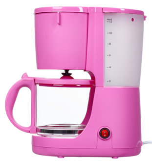 Enkel kaffebryggare med en knapp