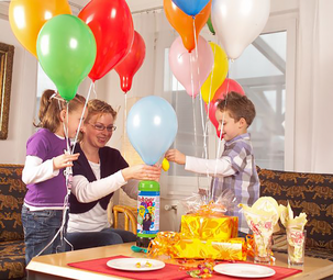 Heliumkit med ballonger