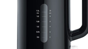 Braun Breakfast 1 Vedenkeitin WK1100BK, musta, 1,7 l