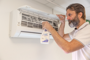 Rengöring luftvärmepump, Sanera 500 ml