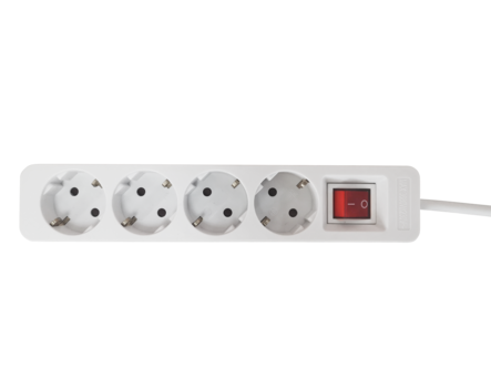 Grenuttag inomhus 4-vägs strömbrytare 0,8 m