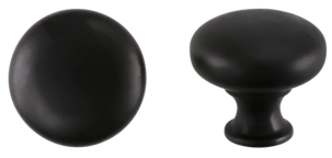 Rund knott, svart smijern