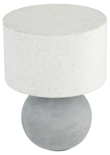 Northlight Sanders laddningsbar bordslampa, betong