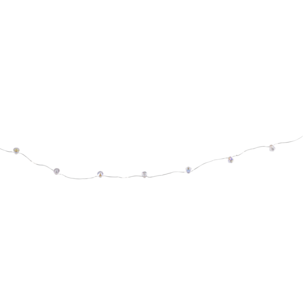 Batteridriven ljusslinga diamant LED Northlight, 2 m