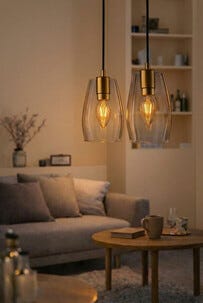 Deltaco Smart Home WiFi dimbar LED-filament E14 4,5 W