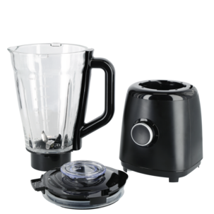 Blender 1,5 l med glaskanna, svart