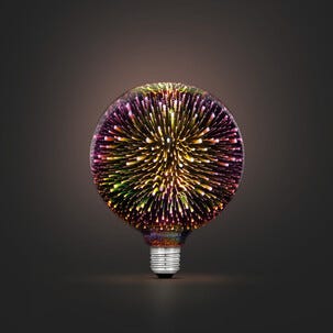 Fireworks LED-lamppu E27 3,4 W, 125 mm
