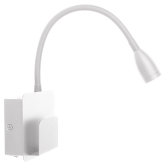 Sunwind Design vägglampa 12 V med USB och hylla