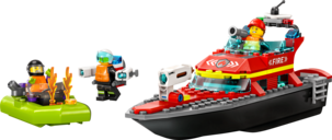 LEGO City Brandräddningsbåt från 5 år, 60373