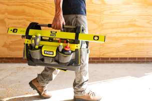 Ryobi Työkalulaukku RSSLOT1 large, avoin, kahvallinen, 38 litraa