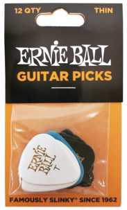 Ernie Ball plektrum gitarr, 12-pack