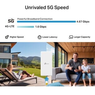 TP-Link Archer NX500-Outdoor 5G-router WiFi 6 utomhus AX3000