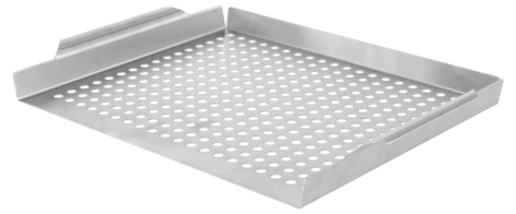 Grillbricka rostfritt stål