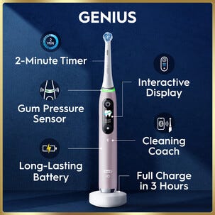 Oral-B iO9 elektrisk tannbørste, 7 børstemodi