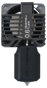 Bambu Lab komplett Hotend 0,6 mm härdat stål, Bambu P1 Series