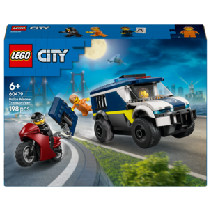 LEGO City Poliisin vanginkuljetusauto 60479, 6+ vuotta