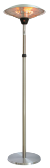 Terrassvärmare stående utomhus, 2100 W