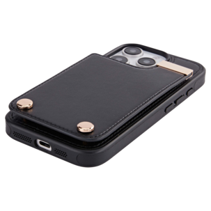 Anmiki mobilskal med korthållare för iPhone 17e/16e/15/14/13