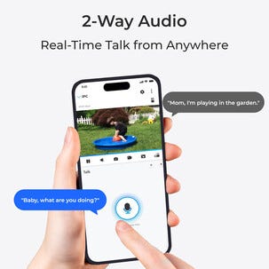 Reolink P320 KI-overvåkningskamera utendørs 5 MP, wifi