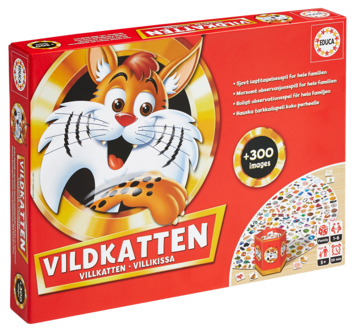 Brettspill Villkatten Classic 300, fra 5 år