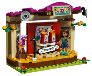 LEGO Friends 41334, Andrean puistoshow