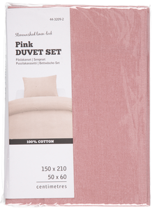 Påslakanset, rosa  