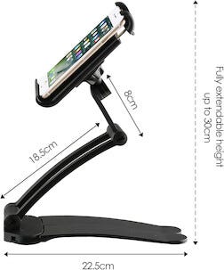 desire2 2-i-1 bordställ och vägghållare surfplatta