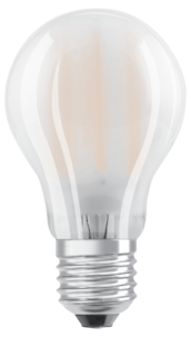 Dimbar LED lyspære E27 Osram, varmhvit