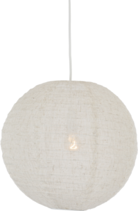Northlight Ebba lampeskjerm til taklampe, lin, hvit