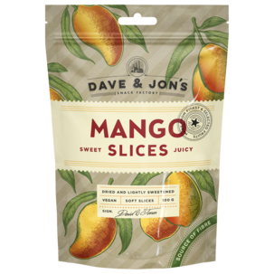 Dave and Jons torkad frukt, 100 g