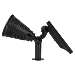 Northlight solcellebelysning spotlight svart