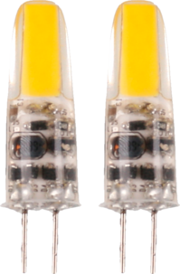 LED-lamppu G4 12 V 1,7 W, 2 kpl