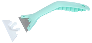 Sini hällsskrapa för glasytor