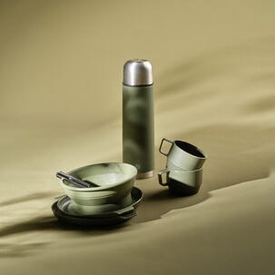 Kokoontaitettava syvä lautanen 1,5 l