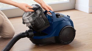 Bosch BGS21X320 Pölypussiton imuri, HEPA, tummansininen