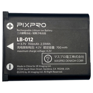 Kodak LB-012 Kamera-akku Pixpro FZ53 / Pixpro FZ55