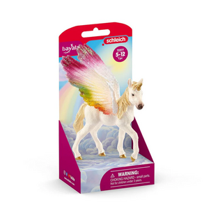 Schleich Bayala enhjørningsføll med regnbuevinger, fra 5 år