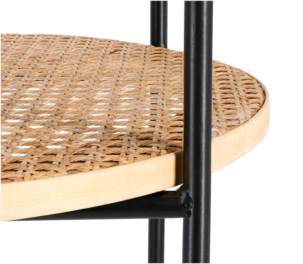 Sidobord rotting metall, 45 cm