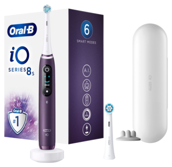 Oral-B iO 8s eltandborste, 6 borstlägen