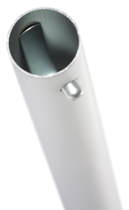 Snøskuffe med teleskopskaft