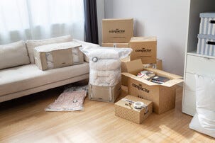 Tyhjiöpussi ja säilytyslaatikko, pinottava