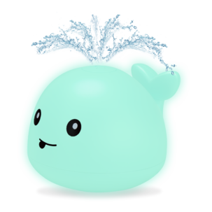 Badleksak Val med vattenfontän, från 18 månader