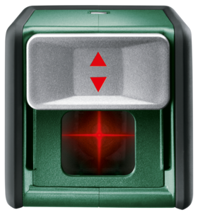 Bosch Quigo Basic, krysslaser med universalhållare