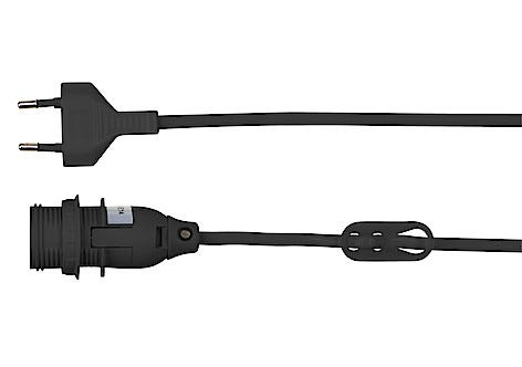 Pæresokkel med ledning E14