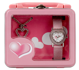 Armbandsklocka hjärta