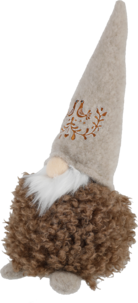 Jultomte i tyg, 32 cm